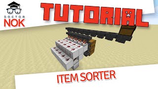 Tutorial Minecraft Item sorter  Ordenador de ítems sigue funcionado en la 118 [upl. by Lindsey755]