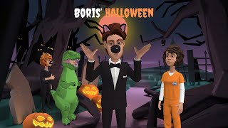 Caillous Dads Adventures Boris Halloween [upl. by Nelyaw]