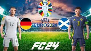 WHO WILL WIN  GERMANY vs SCOTLAND  UEFA EURO 2024 Final Match  FC 24  PS5™ 4K60 [upl. by Jaela367]