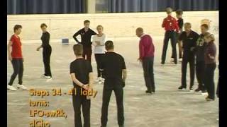 The Ravensburger Waltz  2010 ice dance course with Jimmy Young [upl. by Odareg341]