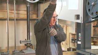 Folding and Unfolding a Bandsaw Blade  Peter Sefton Trailer [upl. by Norven]