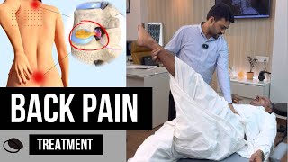 Severe Back pain  central canal stenosis treatment by dr harish grover [upl. by Breban973]