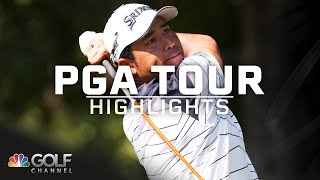 2024 FedEx St Jude Championship Round 3  PGA Tour Highlights  Golf Channel [upl. by Felizio]