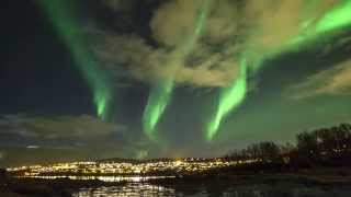 Northern lights from Tromsø Norway [upl. by Aneeres835]