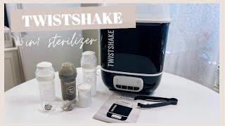 UNBOXING TWISTSHAKE 5in1 Steam Sterilizer And Review  Twistshake Anti Colic Baby Bottles [upl. by Mian814]