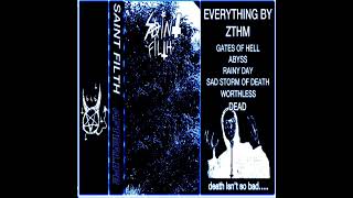 SAINT FILTH  AFTERLIFE full raw black metal [upl. by Ellekram]