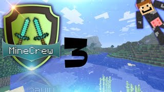 Minecrew  Episode 3  House Work [upl. by Ahsimal]