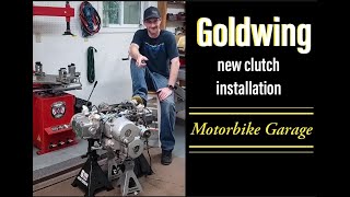 Goldwing part 16 clutch replacement [upl. by Rusticus]