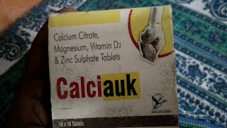 Calcium citrate magnesium vitamin d3 amp zinc sulphate ki kaje lage [upl. by Leunammi]