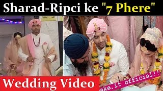 Wedding Video Viral  Sharad MalhotraRipci Bhatia  Sikh Couple  Punjabi Wedding  Sharad Ki Shadi [upl. by Jareen]