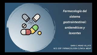 Antieméticos  Casos Clínicos Farmacoterapéuticos [upl. by Anuahsal]