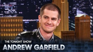 Andrew Garfield Performs SpiderMan Theme Song Says He Had Nightmares About Saturday Night Live [upl. by Itin]