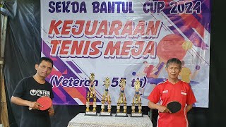 Live Final Veteran U55 🏆 Sujar Garuda vs Tono Twtw🏓 Sekda Bantul Cup 2024 [upl. by Corrinne505]