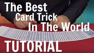 The Best Card Trick in the World Tutorial  Card Magic Tricks [upl. by Alida]