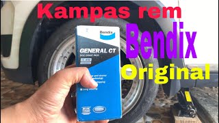 Review Kampas rem bendix general CTBlue titanium strip kampasrembendixmobilhonda [upl. by Christoph]