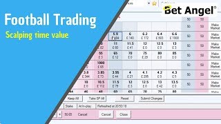 Betfair scalping tutorial on football markets when Betfair Trading [upl. by Vincelette86]