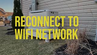 The EASIEST Way to Reconnect Your Generac Generator to WIFI [upl. by Eimak489]