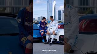 La batalla de coches más rápida de Ronaldo y Messi  ¡Imperdible  shorts ronaldo [upl. by Telford]