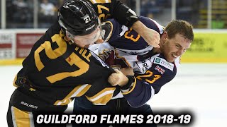 Guildford Flames 201819 Fights [upl. by Nitsirk65]