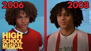 Chad Danforth Through the Years  High School Musical [upl. by Tik672]