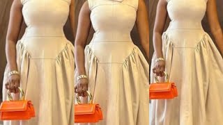 HOW to Sew this stylish dress with side pleats and notched collar [upl. by Eizzik]