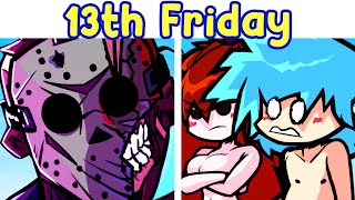 Friday Night Funkin VS Jason Voorhees 13th Friday Funk Blood FNF ModHorror Mod [upl. by Berlauda]