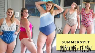 MASSIVE SUMMERSALT SWIM HAUL  plussize amp long torso options [upl. by Euqram385]