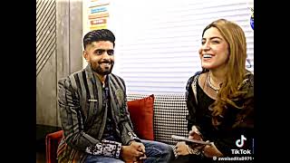 Pakistan player Babar Azam interview prank [upl. by Sirtimid]