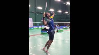 Cross Court Convert Return Drop Shot  Badminton  Power Smash [upl. by Eidoj]