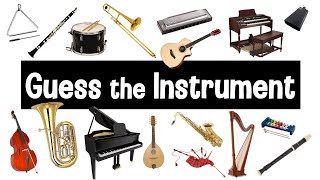 Guess the Sound  Musical Instruments Quiz  Instrument Sounds [upl. by Areivax497]