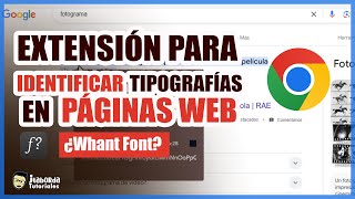 👌EXTENSIÓN PARA IDENTIFICAR TIPOGRAFÍAS EN PÁGINAS WEB🌐 [upl. by Sicnarf972]