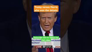 US presidential debate who won and why [upl. by Nohsauq]