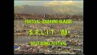 Splitski festival 1988 intro [upl. by Bathsheba462]