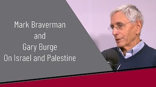 Mark Braverman and Gary Burge on Israel and Palestine  Full Interview [upl. by Enyalahs]