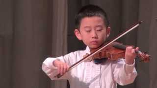 Benjamin Sze 7 F Seitz Concerto No 2 the 3rd movement [upl. by Atinit565]