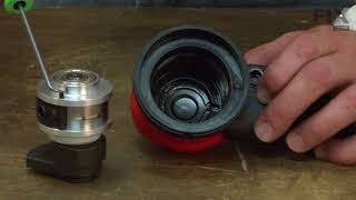 Dynabrade Sander Repair  How to Replace the Drop in Motor [upl. by Alix187]