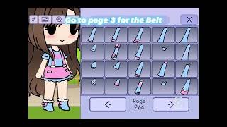 How to make Reema 89 in Gacha life￼ [upl. by Linoel812]