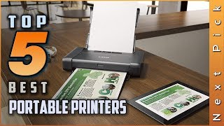 Top 5 Best Portable Printers Reviews in 2024 [upl. by Gettings293]