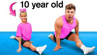 KIDS vs ADULTS Gymnastics Challenge [upl. by Haidej]