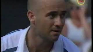 Srichaphan vs Agassi Wimbledon 2002 [upl. by Brenk268]