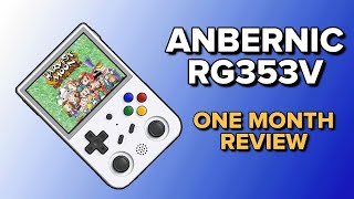 ANBERNIC RG353V Handheld One Month Android Review  Emulation Showcase Tips amp Gameplay [upl. by Aysab]