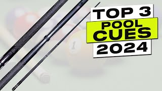 Top 3 BEST Pool Cues 2024 [upl. by Gridley588]