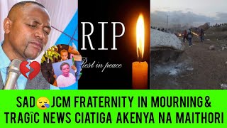 NDETO YA KÎEHA😪💔 KIENGEI amp JCM IN MOURNING amp KÎEHA KÎNENE BÛRÛRI MÛGIMA [upl. by Kei]