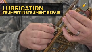 Lubrication Trumpet Instrument Repair [upl. by Nwahsud263]