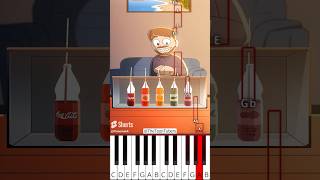 Drink Taste Challenge with Youtubers TheToonTubers  Octave Piano Tutorial [upl. by Sara-Ann526]