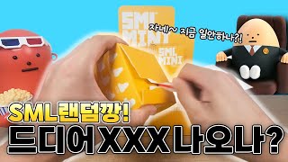 SML 피규어 랜덤깡 드디어 시크릿 나오나 스티키 몬스터 랩 SML MINI WORKING blindbox unboxing [upl. by Okwu]