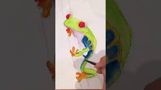 tree frog short Made with Clipchamp [upl. by Retsevel260]