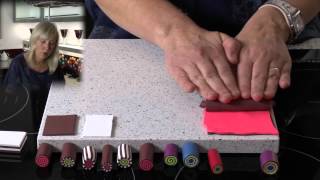 Polymer Clay Tutorial  How to Make Simple Canes [upl. by Barr]