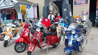 Recent photos of Torbay Mods at Torquay harbour The Osbourne Hotel and the Jolly Roger [upl. by Kenwee]