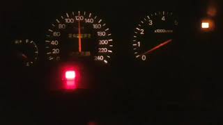 Mitsubishi Galant vr4 6a13tt FWD 0190km acceleration [upl. by Ennaeus]